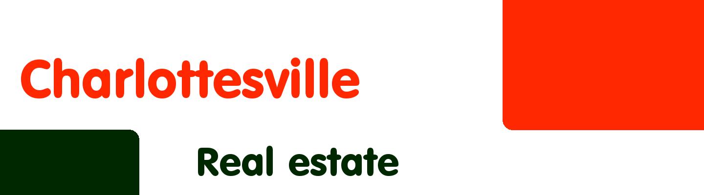 Best real estate in Charlottesville - Rating & Reviews